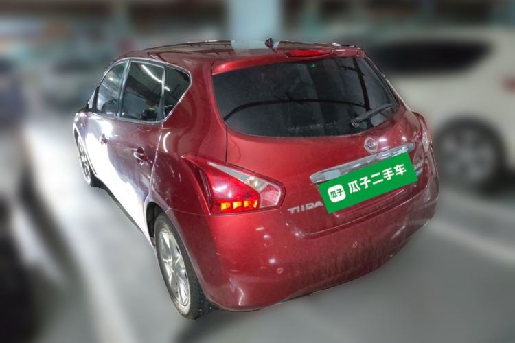Used Nissan Tiida 2011 1.6L CVT Comfort Model Rear Left 45 Deg