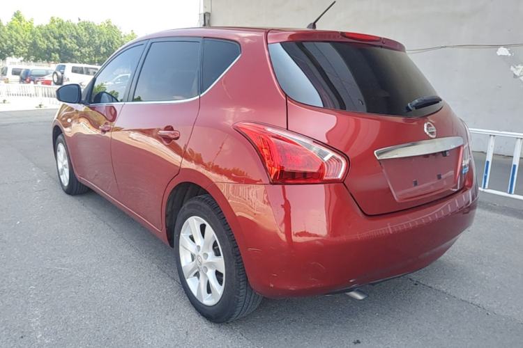 Used Nissan Tiida 2011 1.6L CVT Smart Version Rear Left 45 Deg