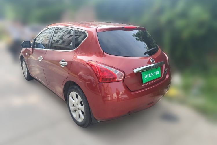 Used Nissan Tiida 2011 1.6L CVT Smart Version Rear Left 45 Deg