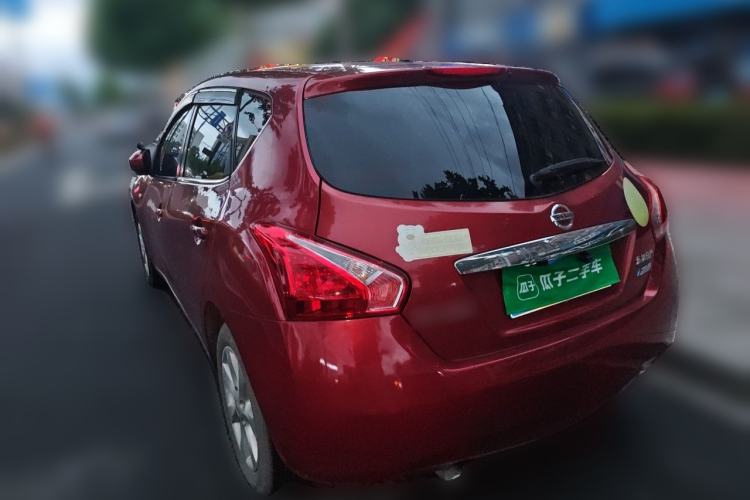 Used Nissan Tiida 2011 1.6L CVT Smart Version Rear Left 45 Deg