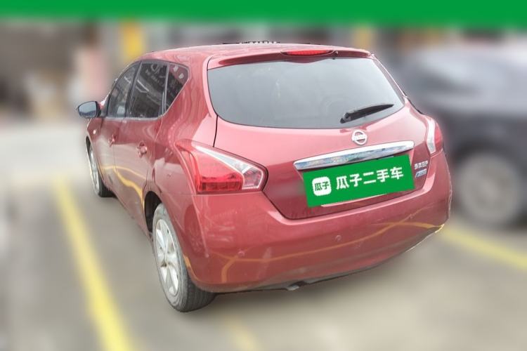 Used Nissan Tiida 2011 1.6L CVT Comfort Model Rear Left 45 Deg