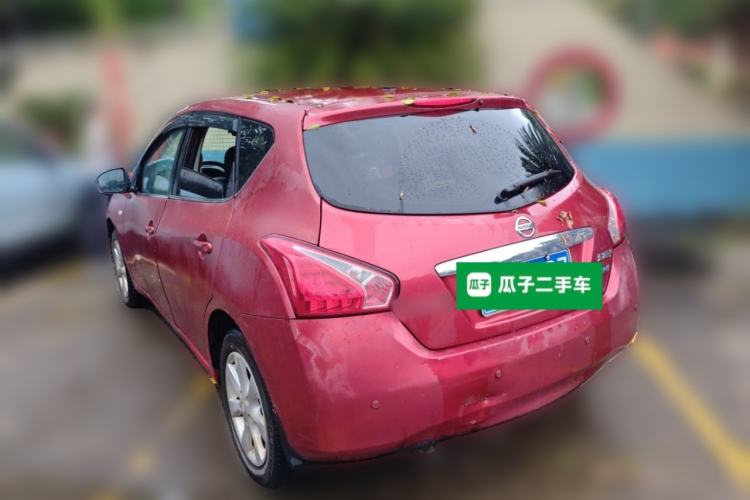 Used Nissan Tiida 2011 1.6L CVT Comfort Model Rear Left 45 Deg
