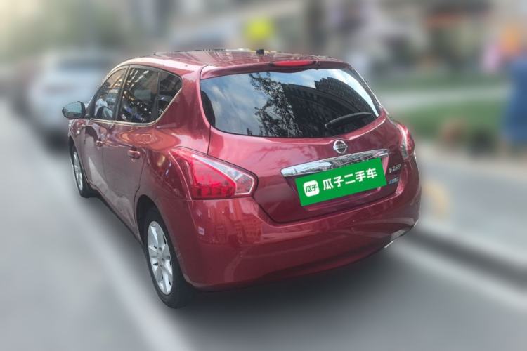 Used Nissan Tiida 2011 1.6L Manual Smart Version Rear Left 45 Deg
