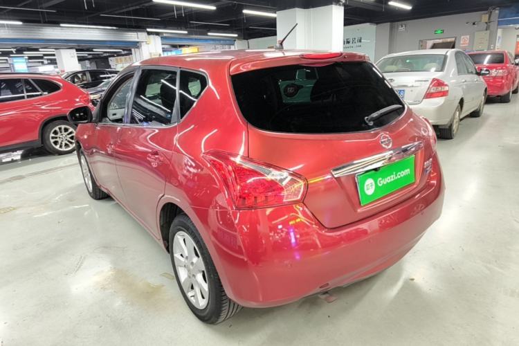 Used Nissan Tiida 2011 1.6L CVT Comfort Model Rear Left 45 Deg