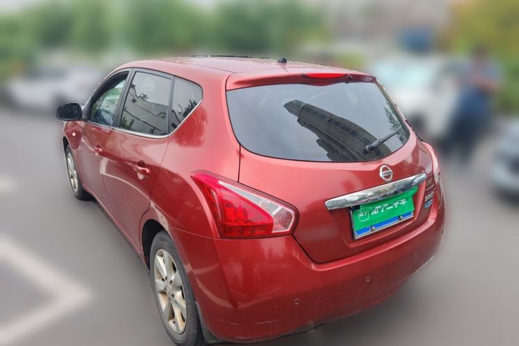 Used Nissan Tiida 2011 1.6L CVT Smart Version Rear Left 45 Deg