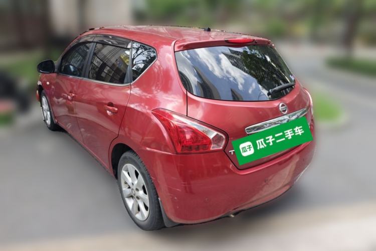 Used Nissan Tiida 2011 1.6L CVT Smart Version Rear Left 45 Deg