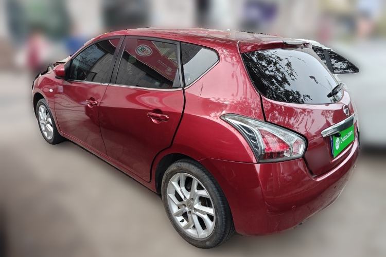 Used Nissan Tiida 2011 1.6T M-CVT Cool Edition Rear Left 45 Deg