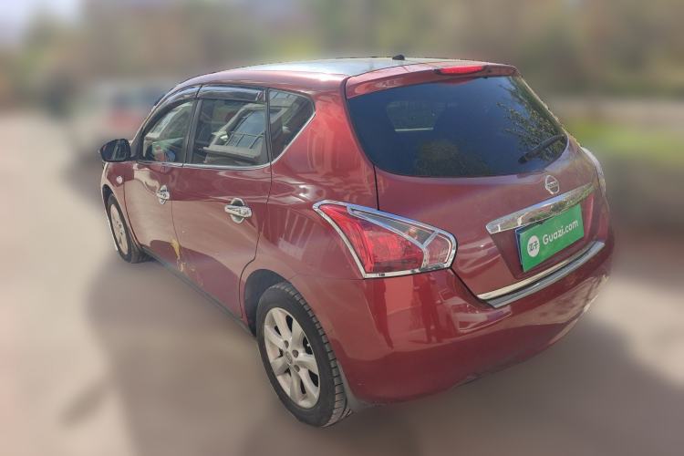 Used Nissan Tiida 2011 1.6L CVT Smart Version Rear Left 45 Deg