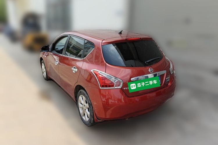 Used Nissan Tiida 2011 1.6L CVT Comfort Model Rear Left 45 Deg