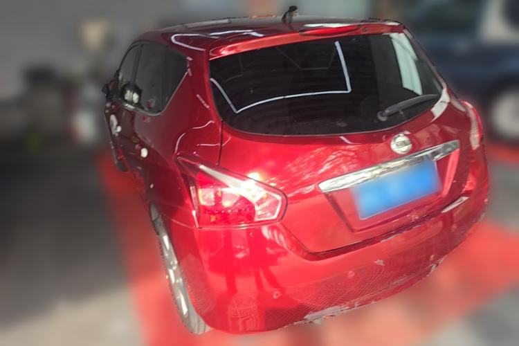 Used Nissan Tiida 2011 1.6L CVT Smart Version Rear Left 45 Deg