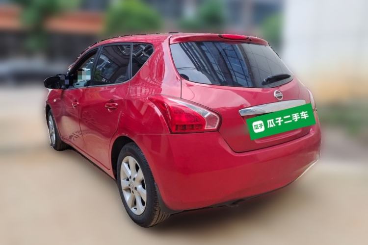 Used Nissan Tiida 2011 1.6L CVT Comfort Model Rear Left 45 Deg