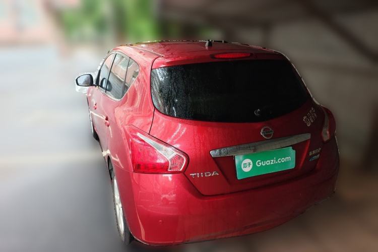 Used Nissan Tiida 2011 1.6L CVT Comfort Model Rear Left 45 Deg