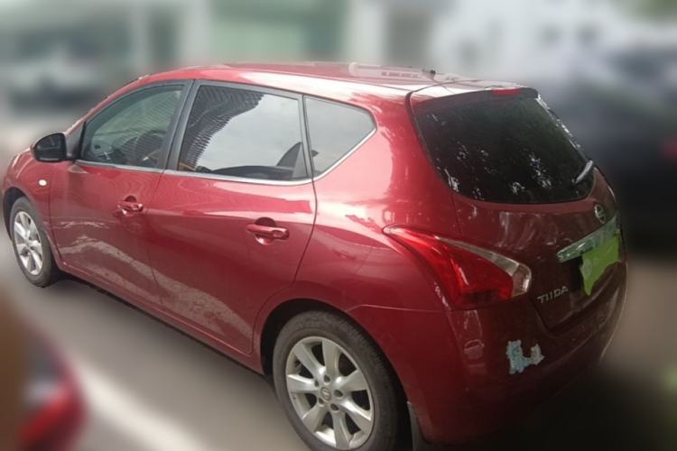 Used Nissan Tiida 2011 1.6L CVT Smart Version Rear Left 45 Deg