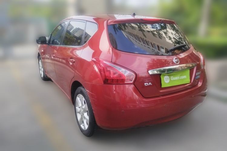 Used Nissan Tiida 2011 1.6L CVT Smart Version Rear Left 45 Deg