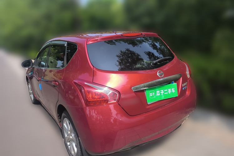Used Nissan Tiida 2011 1.6L CVT Comfort Model Rear Left 45 Deg