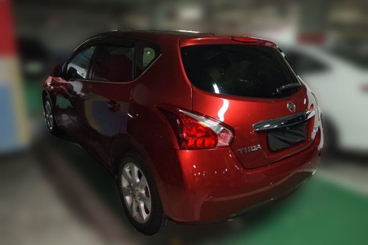 Used Nissan Tiida 2011 1.6L CVT Comfort Model Rear Left 45 Deg