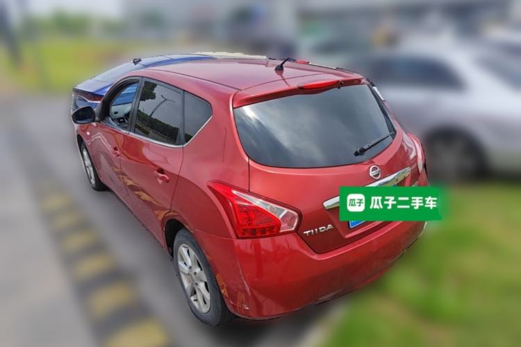 Used Nissan Tiida 2011 1.6L CVT Smart Version Rear Left 45 Deg