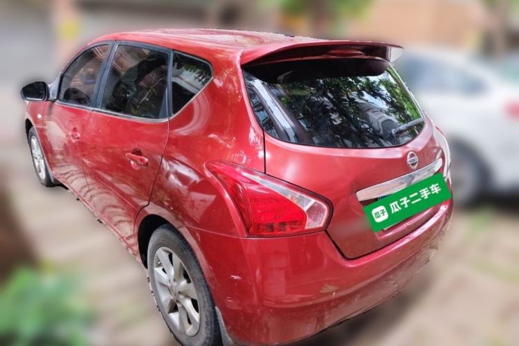 Used Nissan Tiida 2011 1.6L CVT Smart Version Rear Left 45 Deg
