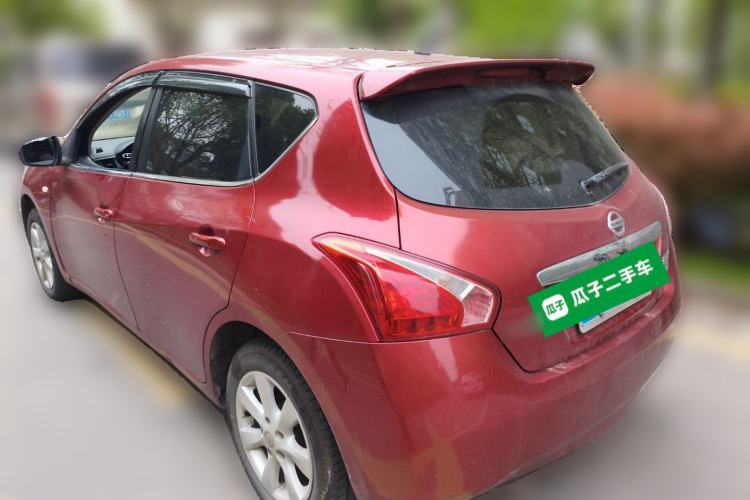 Used Nissan Tiida 2011 1.6L CVT Comfort Model Rear Left 45 Deg