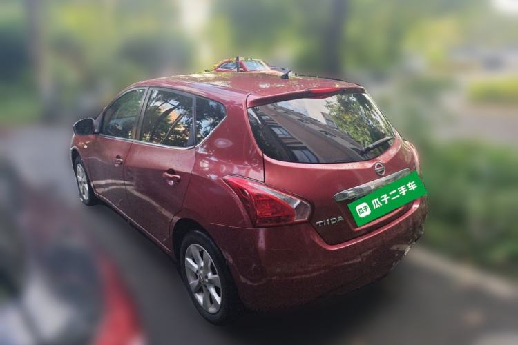 Used Nissan Tiida 2011 1.6L CVT Comfort Model Rear Left 45 Deg