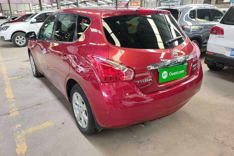 Used Nissan Tiida 2011 1.6L CVT Comfort Model Rear Left 45 Deg