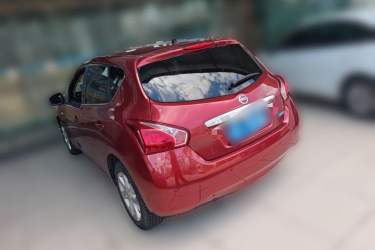 Used Nissan Tiida 2011 1.6L CVT Smart Version Rear Left 45 Deg