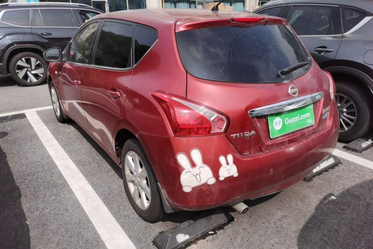 Used Nissan Tiida 2011 1.6L CVT Comfort Model Rear Left 45 Deg