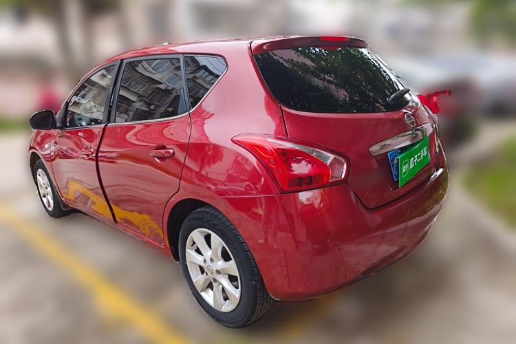 Used Nissan Tiida 2011 1.6L CVT Comfort Model Rear Left 45 Deg