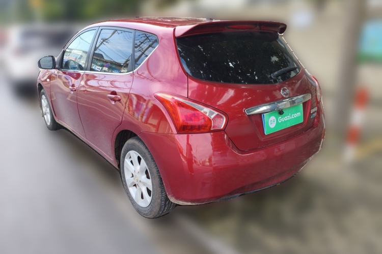 Used Nissan Tiida 2011 1.6L CVT Smart Version Rear Left 45 Deg