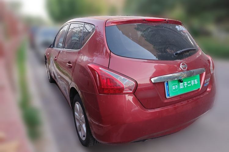 Used Nissan Tiida 2011 1.6L CVT Comfort Model Rear Left 45 Deg