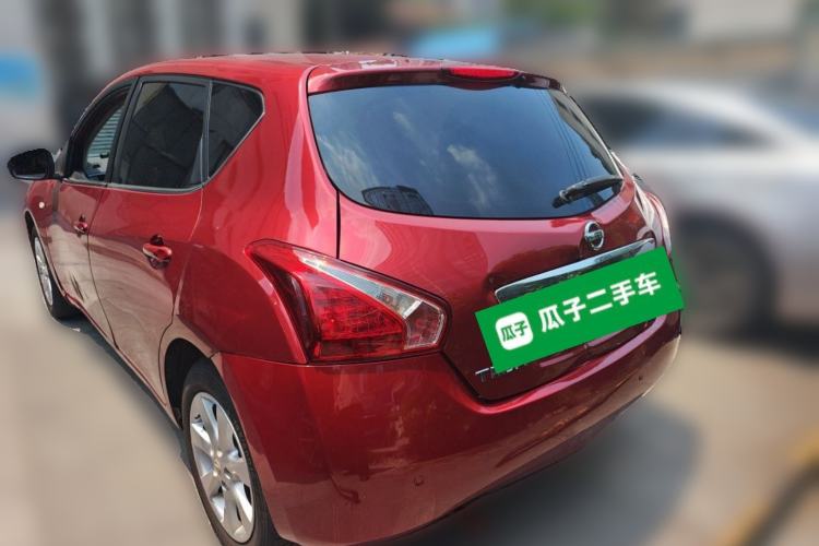 Used Nissan Tiida 2011 1.6L CVT Comfort Model Rear Left 45 Deg