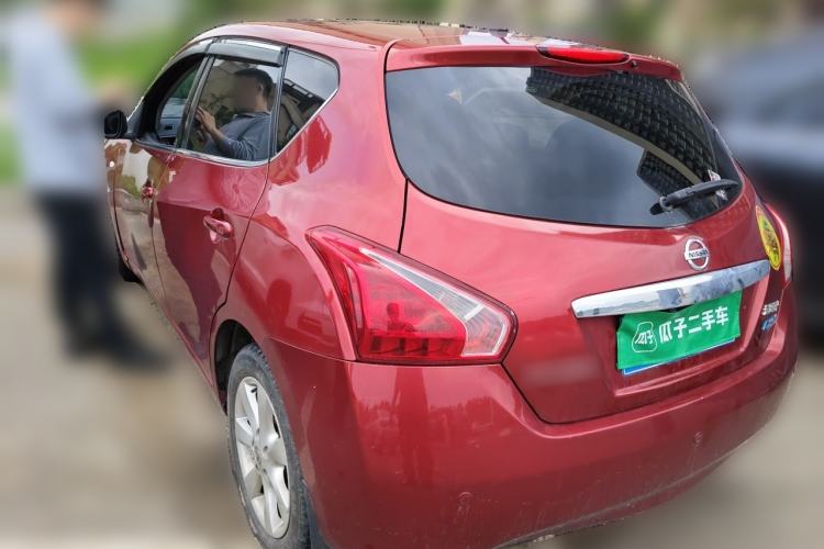 Used Nissan Tiida 2011 1.6L CVT Luxury Edition Rear Left 45 Deg