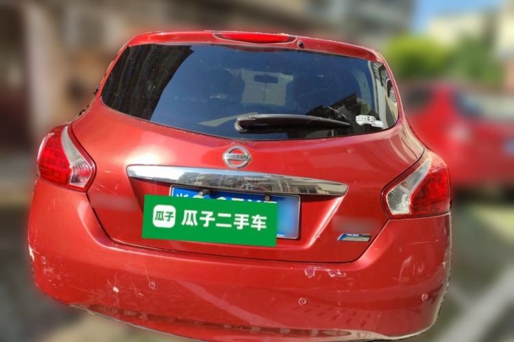 Used Nissan Tiida 2011 1.6L CVT Smart Version Rear