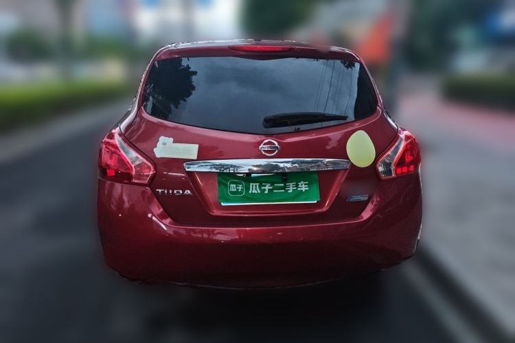 Used Nissan Tiida 2011 1.6L CVT Smart Version Rear