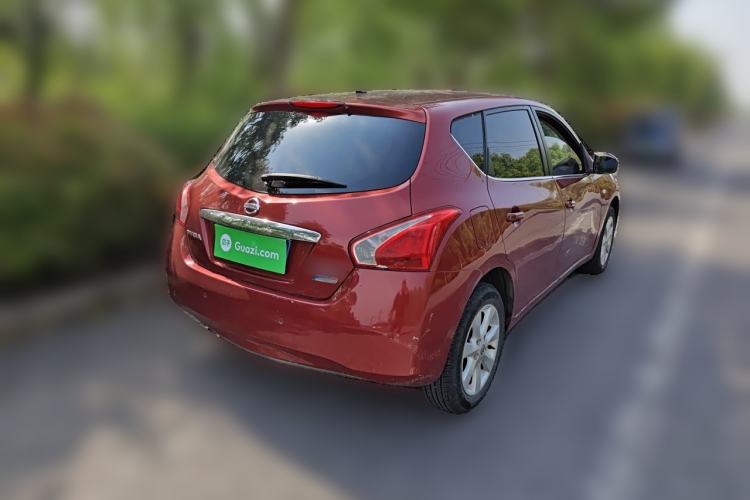 Used Nissan Tiida 2011 1.6L CVT Smart Version Rear Right 45 Deg