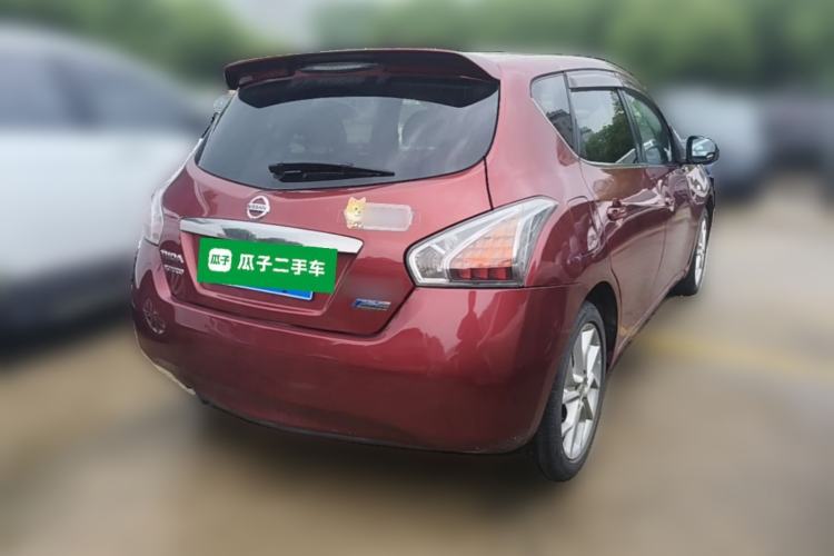 Used Nissan Tiida 2011 1.6T M-CVT Cool Edition Rear Right 45 Deg