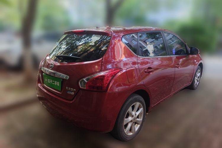 Used Nissan Tiida 2011 1.6L CVT Smart Version Rear Right 45 Deg