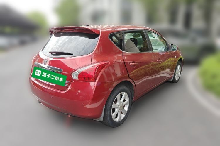 Used Nissan Tiida 2011 1.6L CVT Comfort Model Rear Right 45 Deg