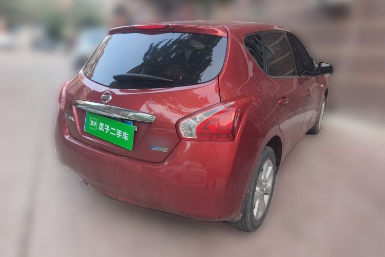 Used Nissan Tiida 2011 1.6L CVT Comfort Model Rear Right 45 Deg