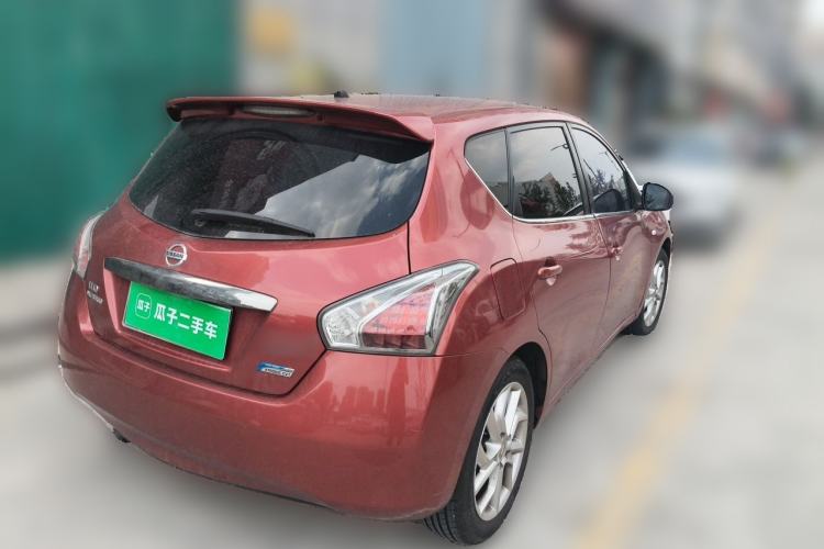 Used Nissan Tiida 2011 1.6T M-CVT Dynamic Edition Rear Right 45 Deg