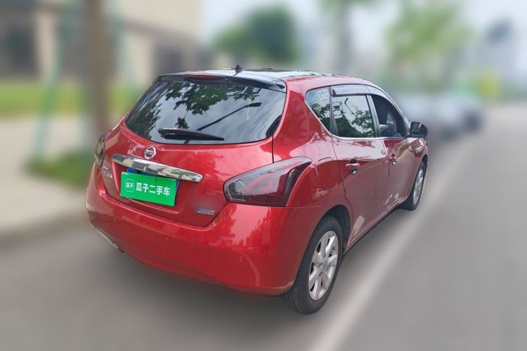Used Nissan Tiida 2011 1.6L CVT Comfort Model Rear Right 45 Deg