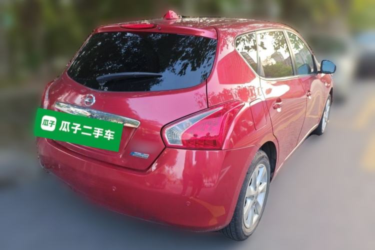 Used Nissan Tiida 2011 1.6L CVT Comfort Model Rear Right 45 Deg