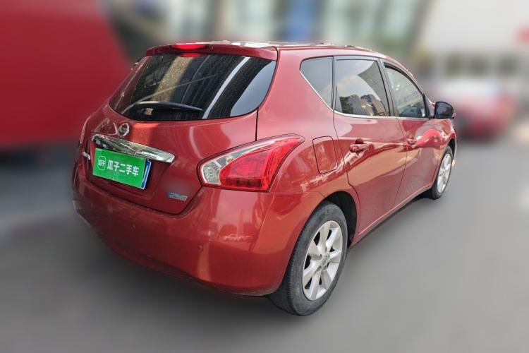Used Nissan Tiida 2011 1.6L CVT Smart Version Rear Right 45 Deg