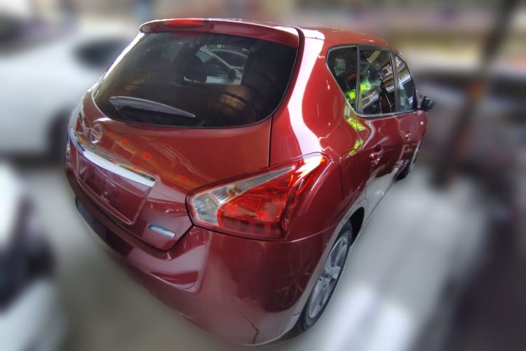 Used Nissan Tiida 2011 1.6L CVT Smart Version Rear Right 45 Deg