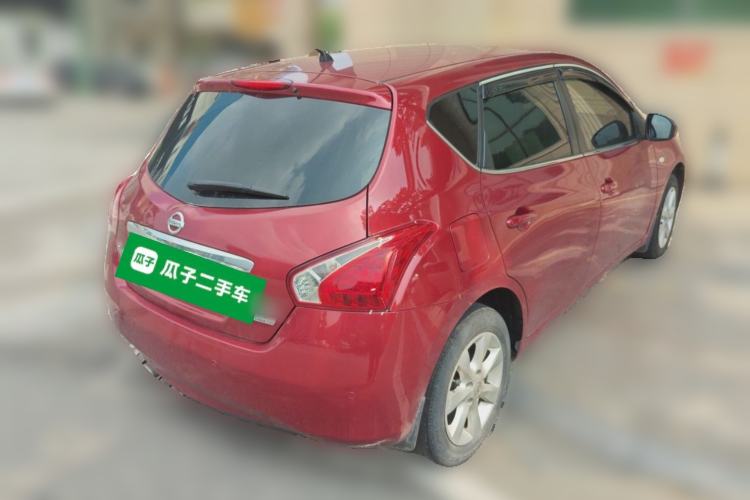 Used Nissan Tiida 2011 1.6L CVT Comfort Model Rear Right 45 Deg