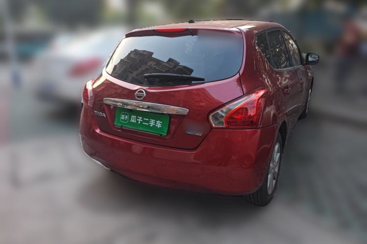 Used Nissan Tiida 2011 1.6L CVT Smart Version Rear Right 45 Deg