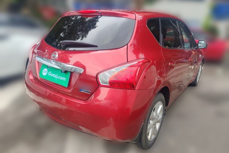 Used Nissan Tiida 2011 1.6L CVT Smart Version Rear Right 45 Deg