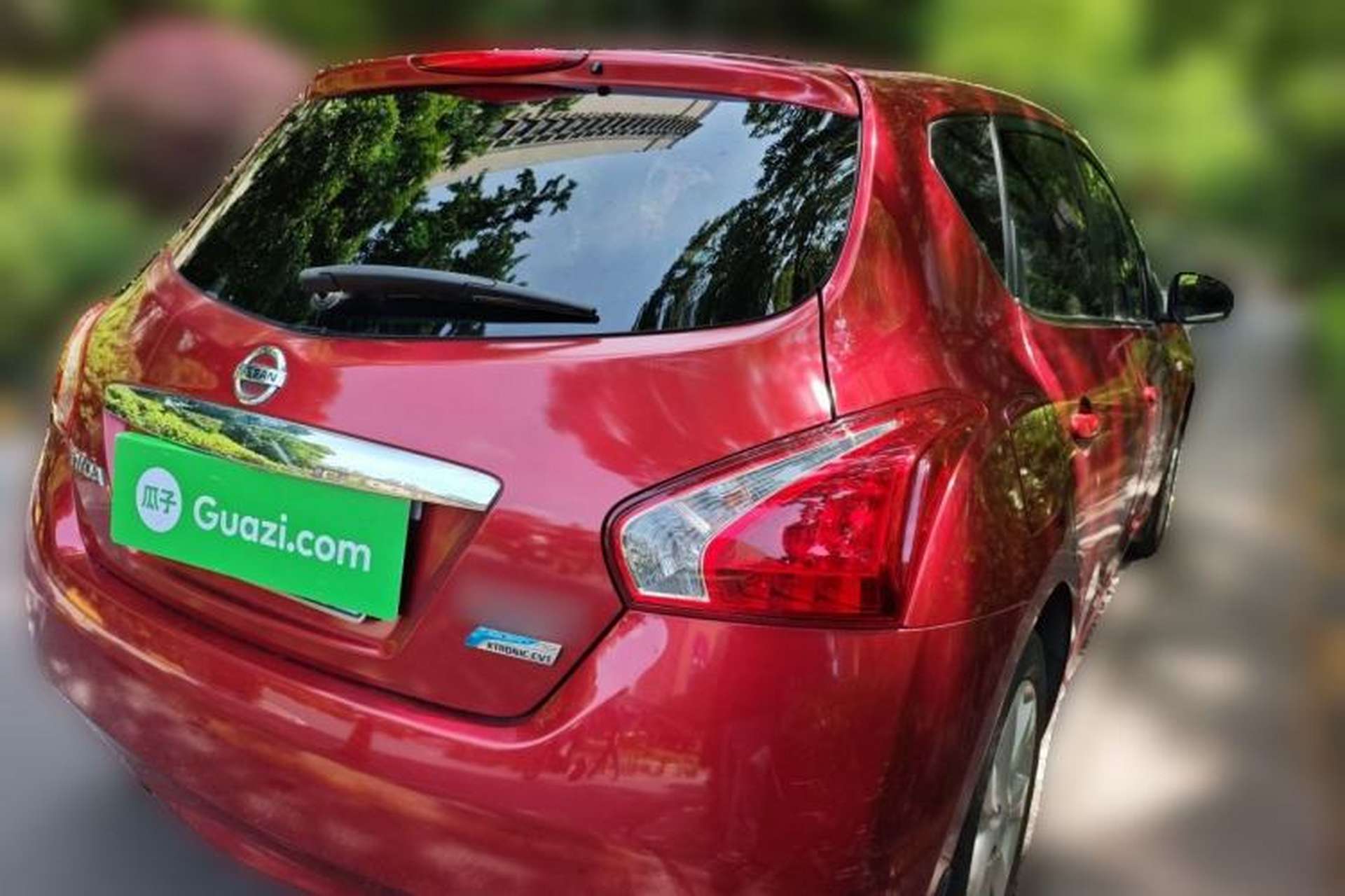 Used Nissan Tiida 2011 1.6L CVT Smart Version Rear Right 45 Deg