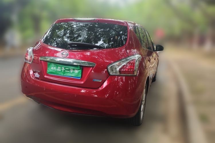 Used Nissan Tiida 2011 1.6T Manual Xuan Dong Edition Rear Right 45 Deg