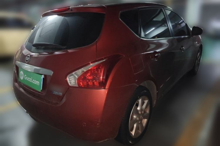 Used Nissan Tiida 2011 1.6L CVT Luxury Edition Rear Right 45 Deg